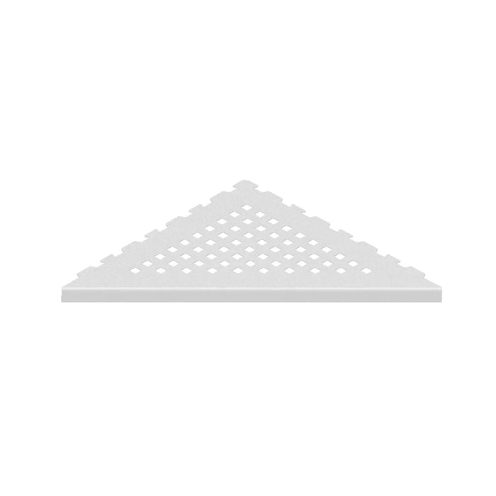 ESTIL GURU IZ10300 PLUS TRIANGLE LIGHT Estante de Ducha Color Blanco