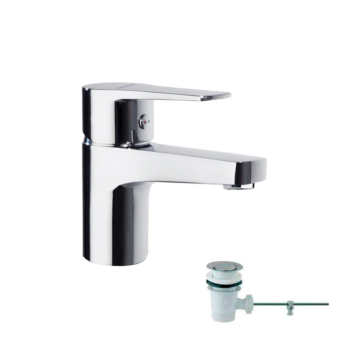 RAMONSOLER 180102 VA TITANIUM Grifo Lavabo Con Válvula de Desagüe
