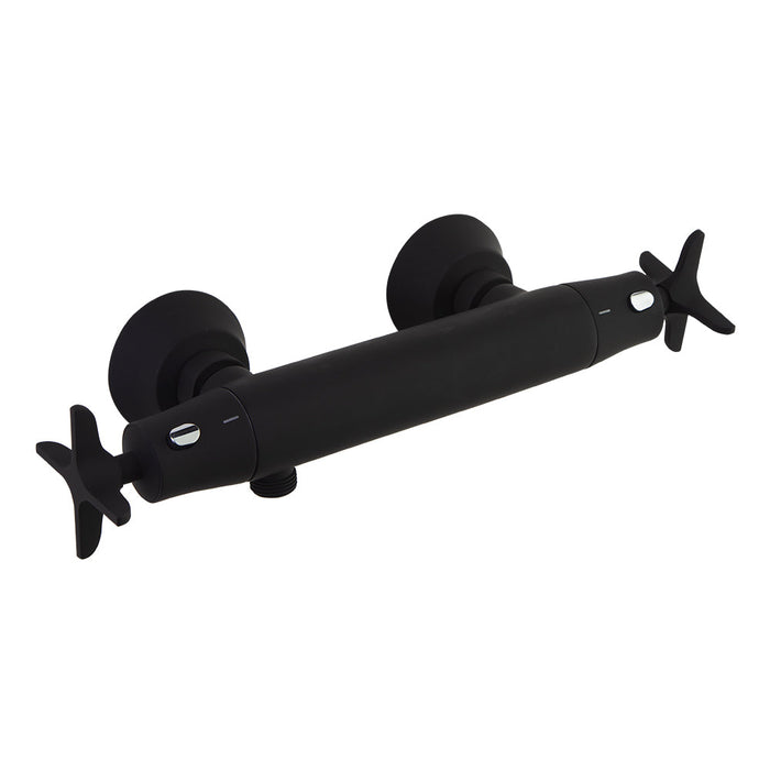 RAMONSOLER 913401SNM ADAGIO Grifo Bimando Termostático de Ducha Sin Equipo de Ducha Negro Mate