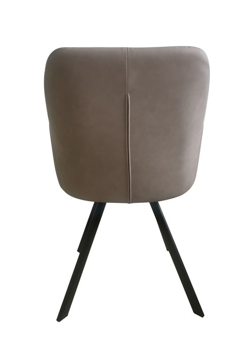 FURNITURE STYLE FS083ARENPU BIBIANA Silla de Comedor PU Color Beige