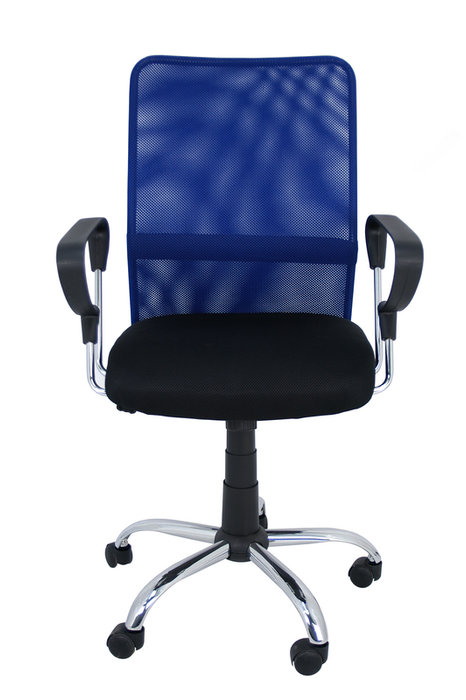 FURNITURE STYLE FS611AZ HELENA Silla de Estudio Textil Color Azul