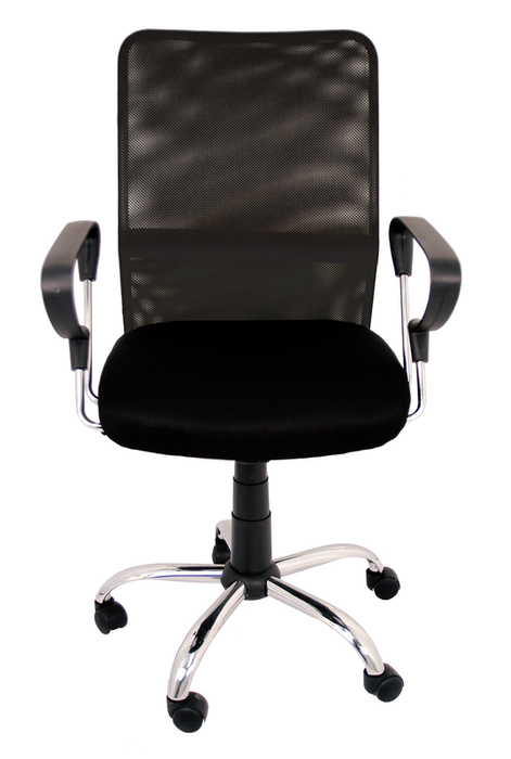 FURNITURE STYLE FS611NG HELENA Silla de Estudio Textil Color Negro