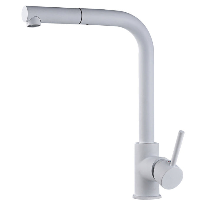 IMEX GCE006/BL MALTA Grifo de Cocina Blanco Mate