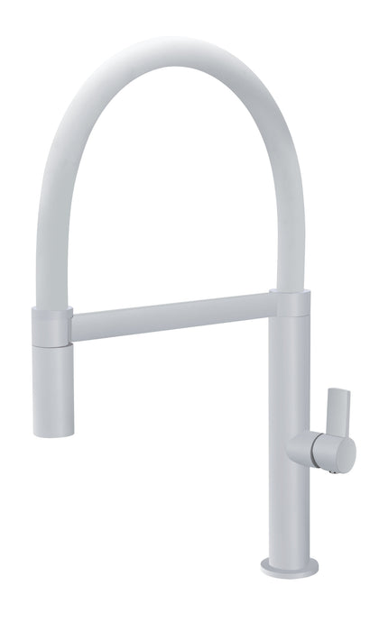 IMEX GCE014 LAOS Grifo de Cocina Blanco Mate