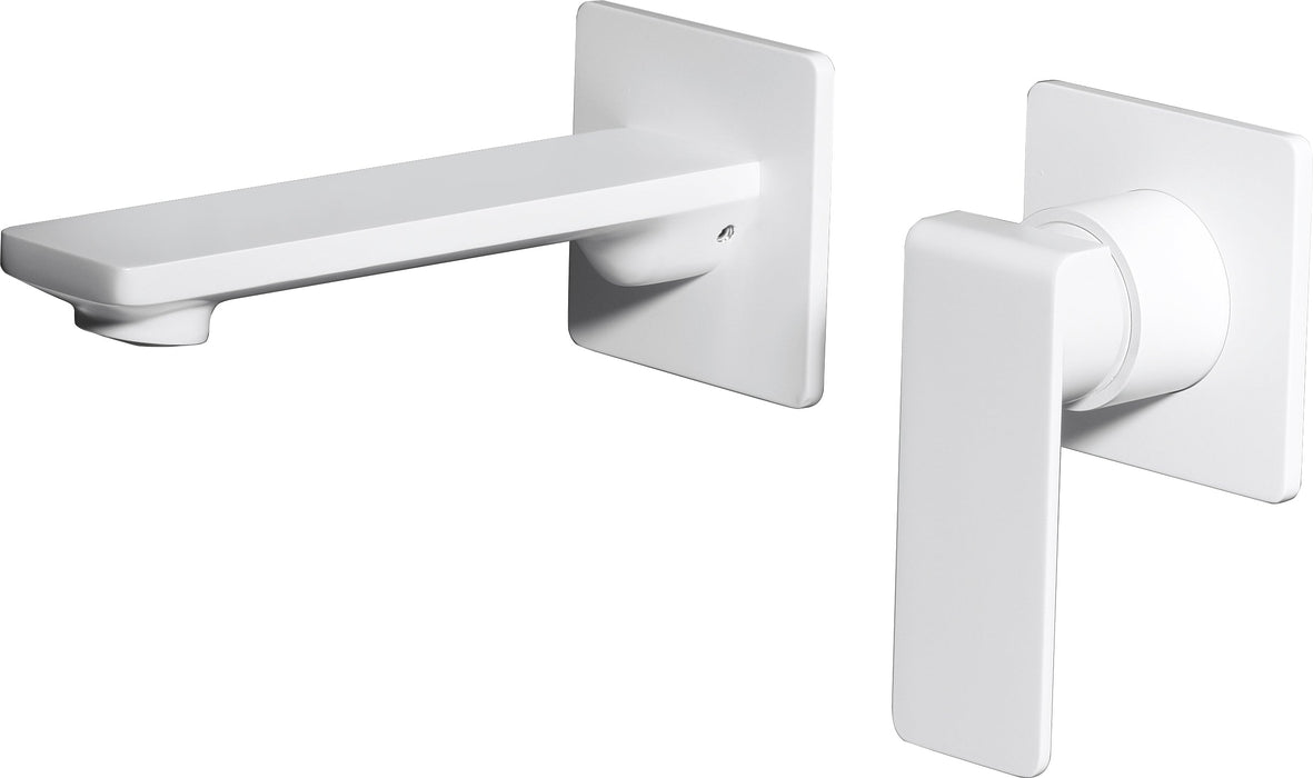IMEX GLF016/BL FIYI Grifo de Lavabo Empotrado Blanco Mate