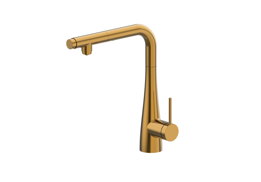 IMEX GOS005/OC SPLIT Grifo de Cocina Osmosis Extraíble Color Oro Cepillado