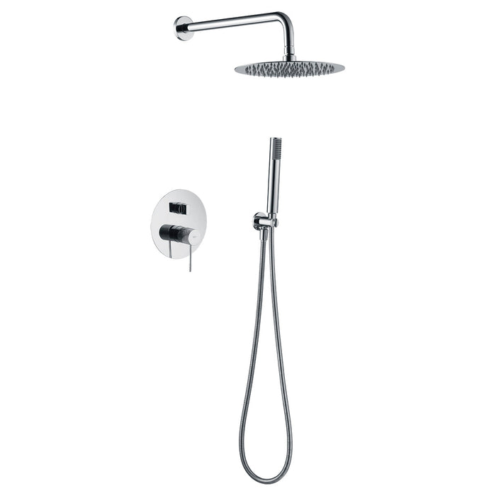 IMEX GPD038 LINE Conjunto de Ducha Empotrado Monomando Cromo