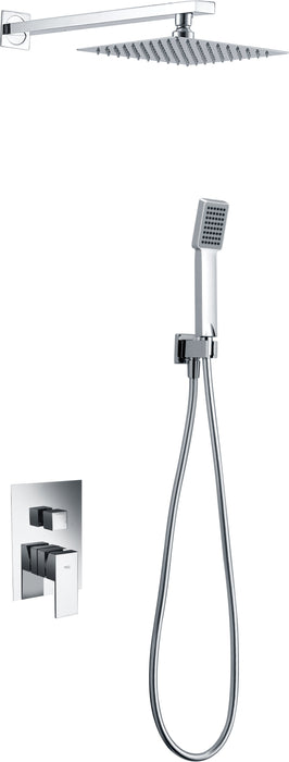 IMEX GPE006 DUBLIN Conjunto de Ducha Empotrado Monomando Cromo