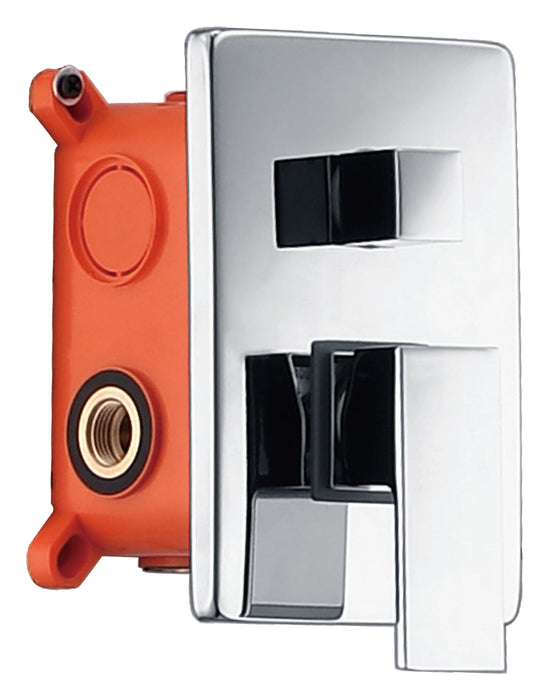 IMEX GSM04V Empotrado Monomando 4 Vías Cromo