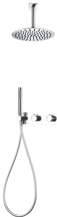 IMEX GTN062 NEPAL Conjunto Ducha Termostatico Empotrado Cromo