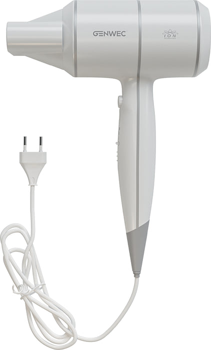 GENWEC GW02 08 01 00B BISE Secador de pelo Blanco