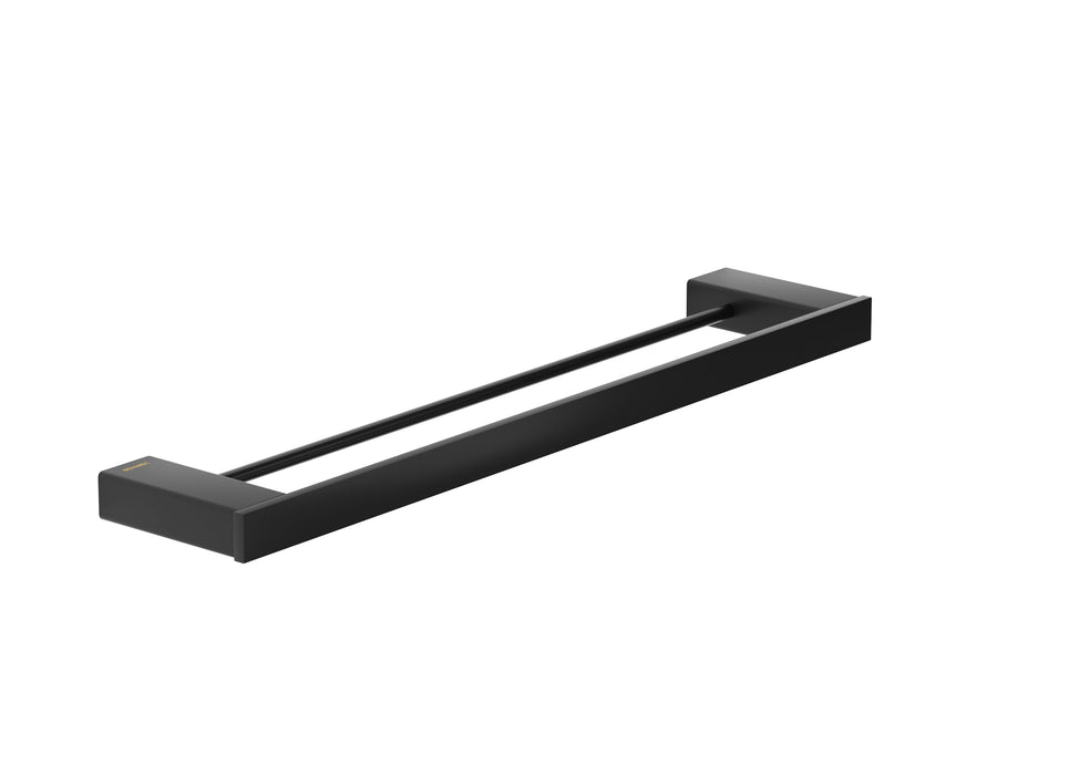 GENWEC GW05 65 04 03 POMPEI Toallero Barra Doble Inox 304 Negro Mate
