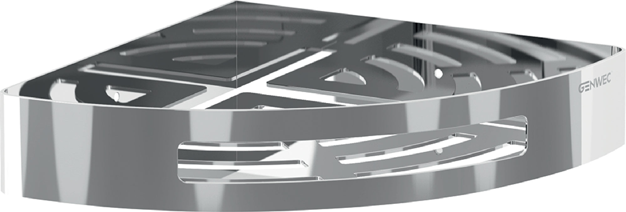 GENWEC GW05 54 04 02 Jabonera triangular Inox 304 Brillo