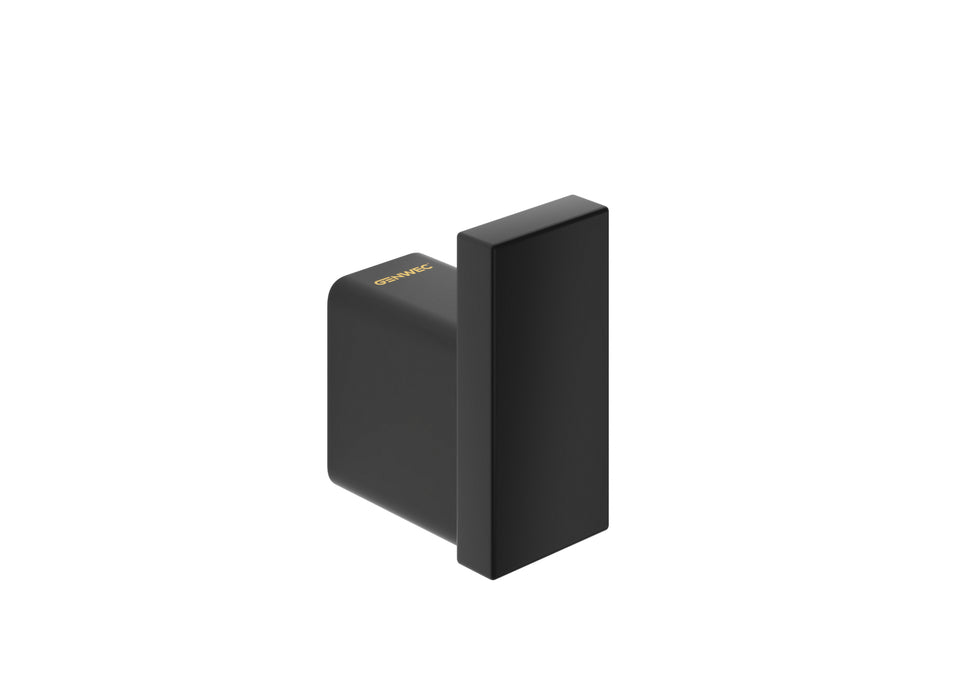 GENWEC GW05 55 04 03 POMPEI Percha Simple Inox 304 Negro Mate