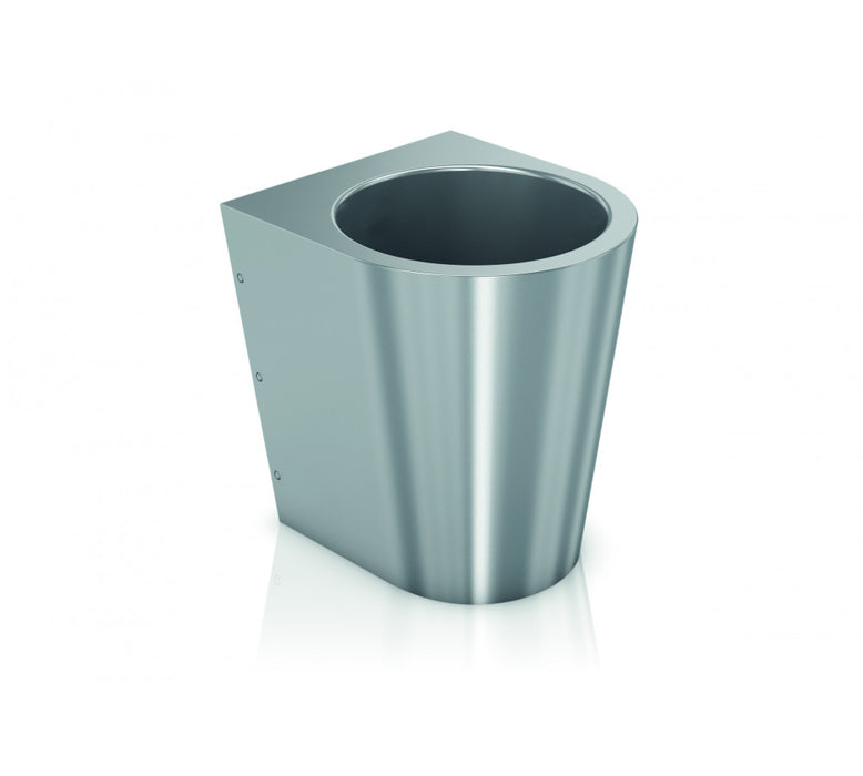 GENWEC GW08 56 04 01 Inodoro Anti Vandálico Salida Suelo Inox 304 Satinado