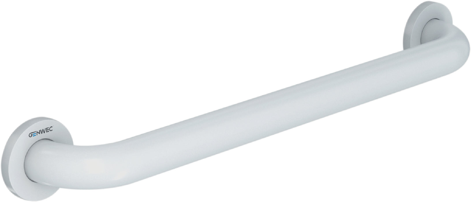 GENWEC GW11 02 03 00 Barra Recta 400 mm Acero Blanco Blanco