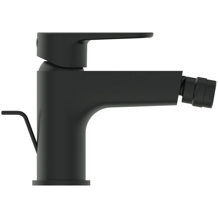 IDEAL STANDARD BC705XG CERAFINE O Grifo Monomando Bidé con Válvula Clic Clac Negro Seda