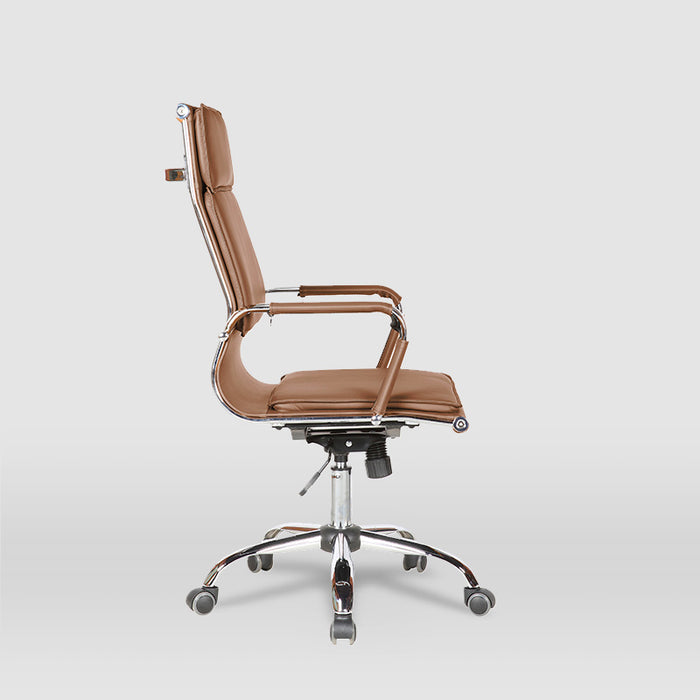 FURNITURE STYLE FS605MR JANA Silla de Oficina Marrón Color Marrón