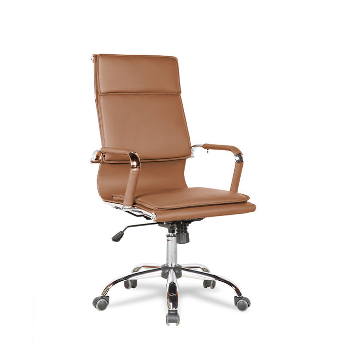 FURNITURE STYLE FS605MR JANA Silla de Oficina Marrón Color Marrón