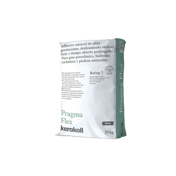 KERAKOLL 76351 PRAGMA FLEX Cemento Cola Adhesivo Mineral Gris 25 kg