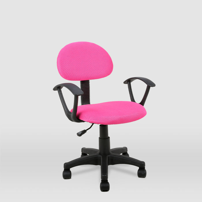 FURNITURE STYLE FS6223RS LEYRE Silla de Estudio Textil Color Rosa