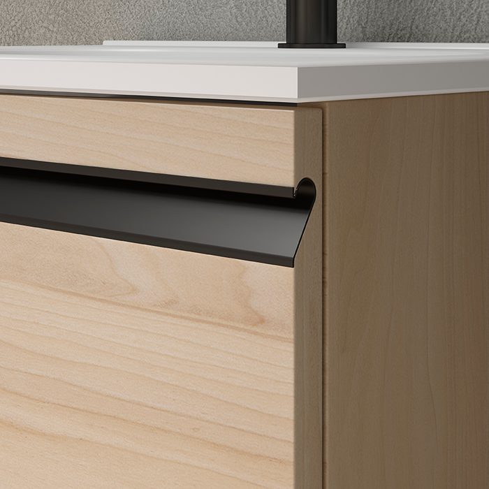VISOBATH 72185 LAGOS 50 Mueble de Baño con Lavabo 2 Cajones Color Aliso