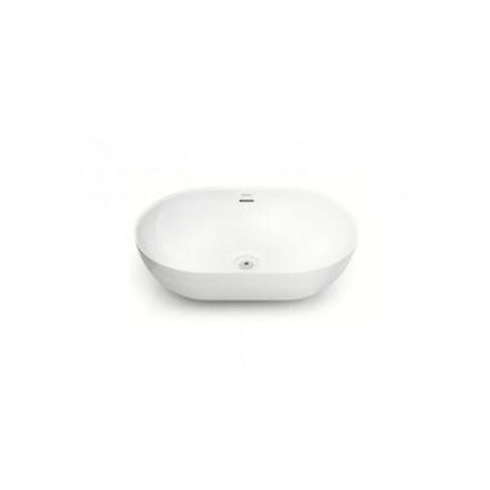BATHCO 4129 LIVORNO Lavabo Sobre Encimera Oval 54 Blanco
