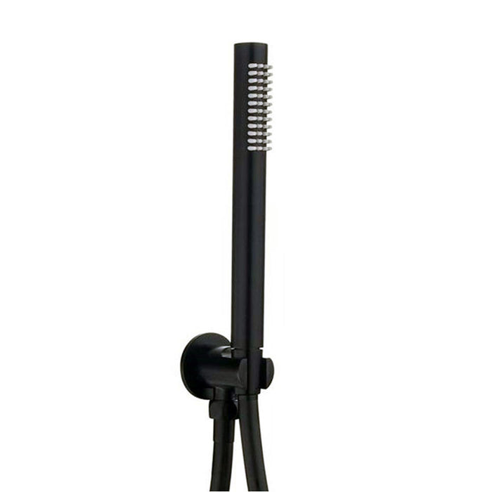 LLAVISAN L157524 OSLO Grifo Monomando Empotrada Pared Negro Mate