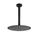 LLAVISAN L157534 OSLO Grifo Monomando Empotrada Techo Negro Mate