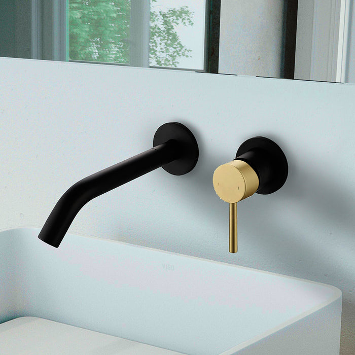 LLAVISAN L157584 Grifo Monomando Empotrada Lavabo Negro