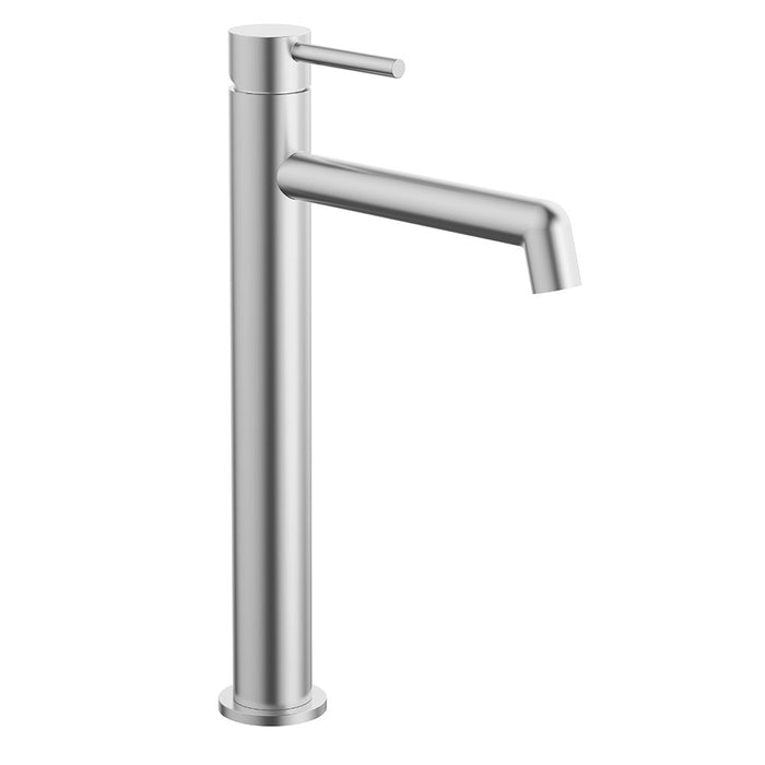 LLAVISAN L157734 OSLO Grifo Monomando de Lavabo Alto Níquel Cepillado