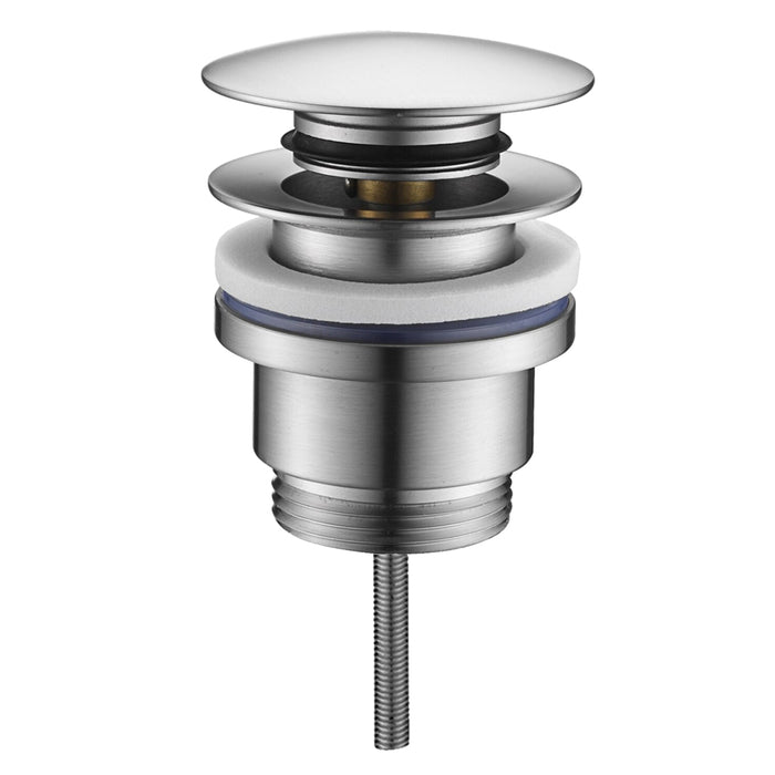 LLAVISAN L177544 Válvula Clic Clac Níquel Cepillado