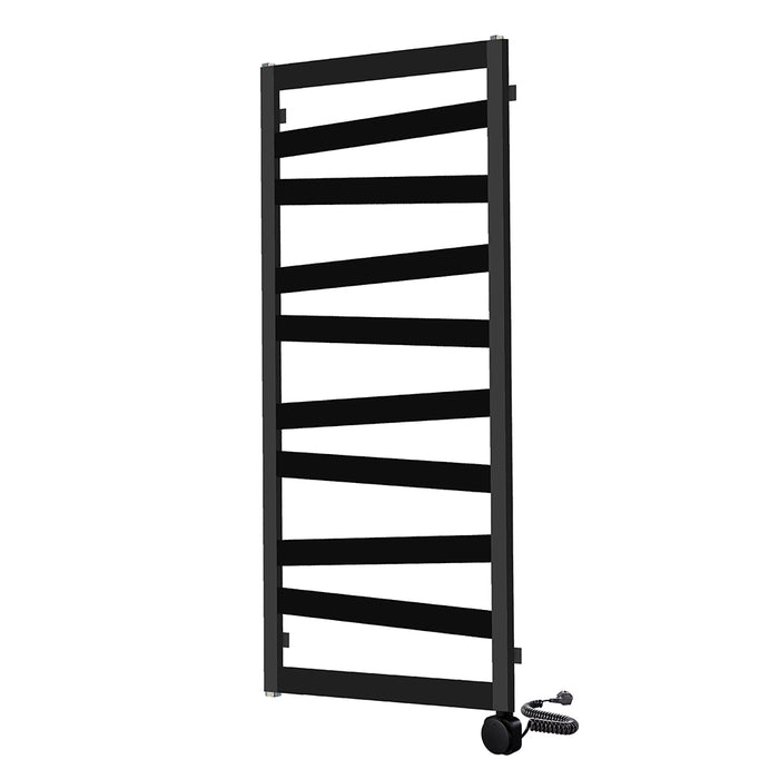 LLAVISAN L306774 STEP Toallero Secatoallas Eléctrico Negro Mate