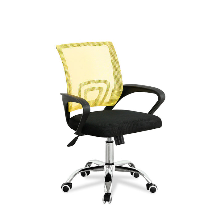 FURNITURE STYLE FS1156AM MARTINA Silla de Estudio Textil Color Amarillo