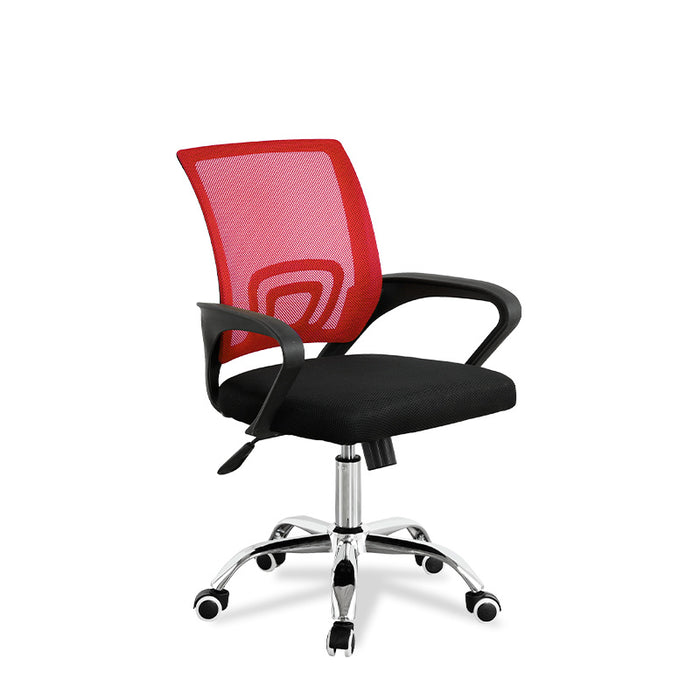 FURNITURE STYLE FS1156RJ MARTINA Silla de Estudio Textil Color Rojo