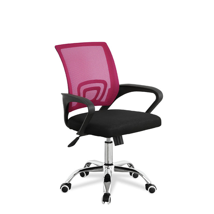 FURNITURE STYLE FS1156RS MARTINA Silla de Estudio Textil Color Rosa
