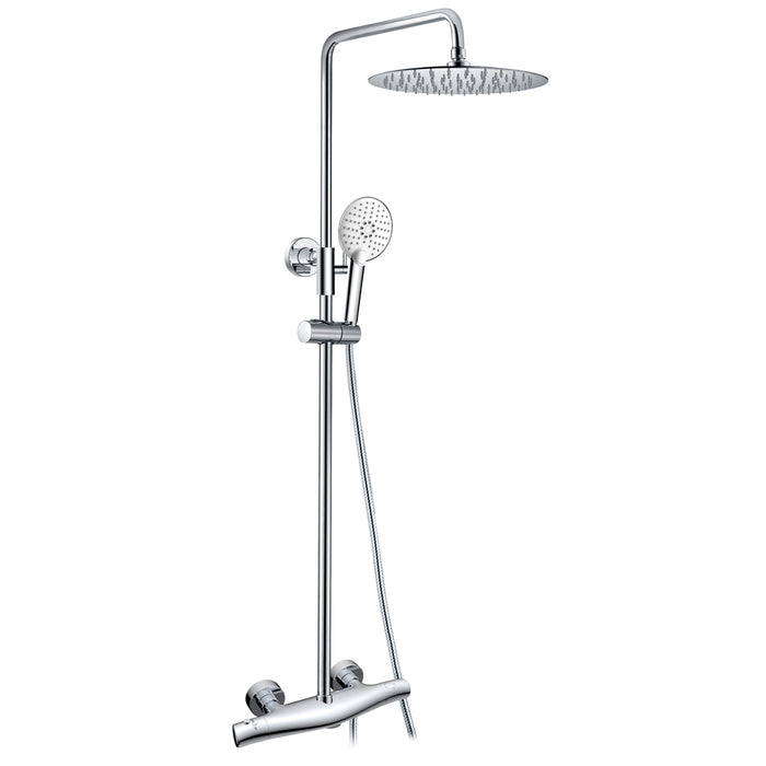 LLUVIBATH CO0321200S084030 MARTE Columna Ducha Termostática Cromo