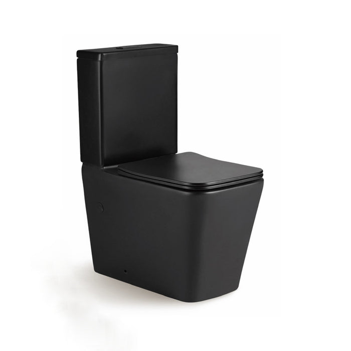 NOVOBATH PARIS Inodoro Completo Rimless Compacto Negro