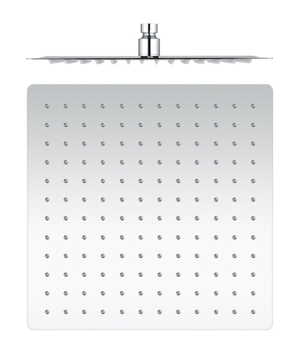 LLUVIBATH RC1201200S030030 Rociador Cuadrado 30x30 cm Acero Inox