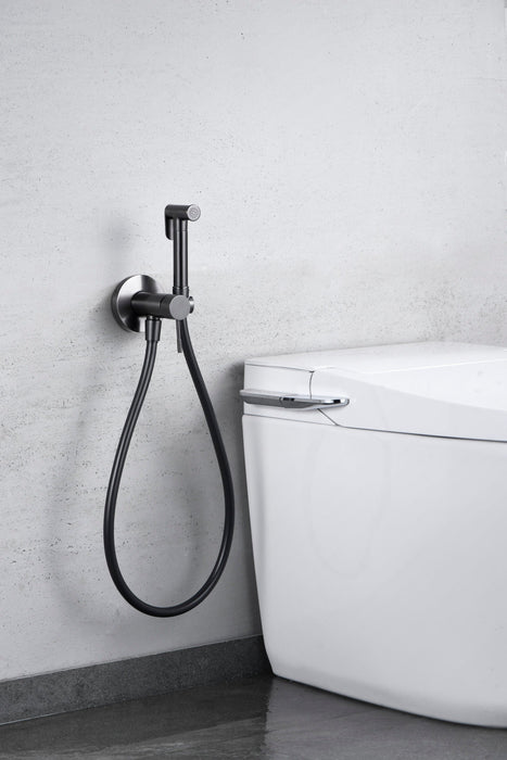IMEX RDD038/BGM LINE Grifo Empotrado de Bidé Black Gun Metal