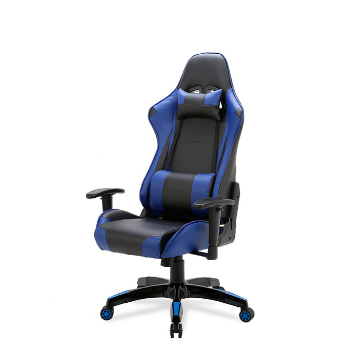 FURNITURE STYLE FS2487NGAZ REGINA Silla Gaming Imitación Piel Color Negro/Azul