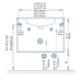 ROYO VITALE Conjunto Mueble de Baño Completo 2 Cajones Beige Nature