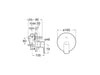 ROCA A5A066EC00 CALA Grifo Monomando Empotrable Baño-Ducha Con Cuerpo Empotrable Cromo
