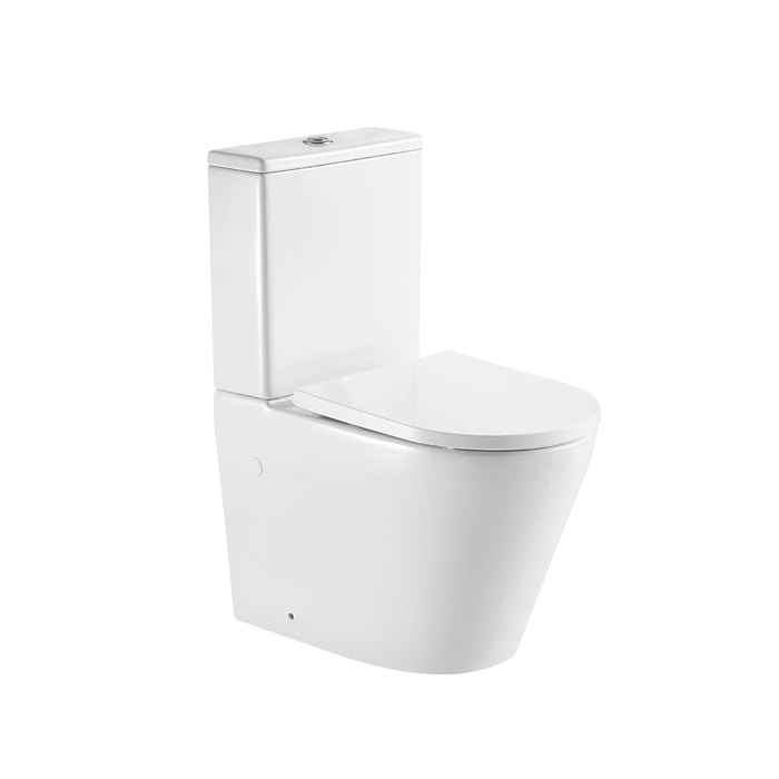AQUORE 388904 TURÍN ECO BREEAM Inodoro Rimless Completo Blanco