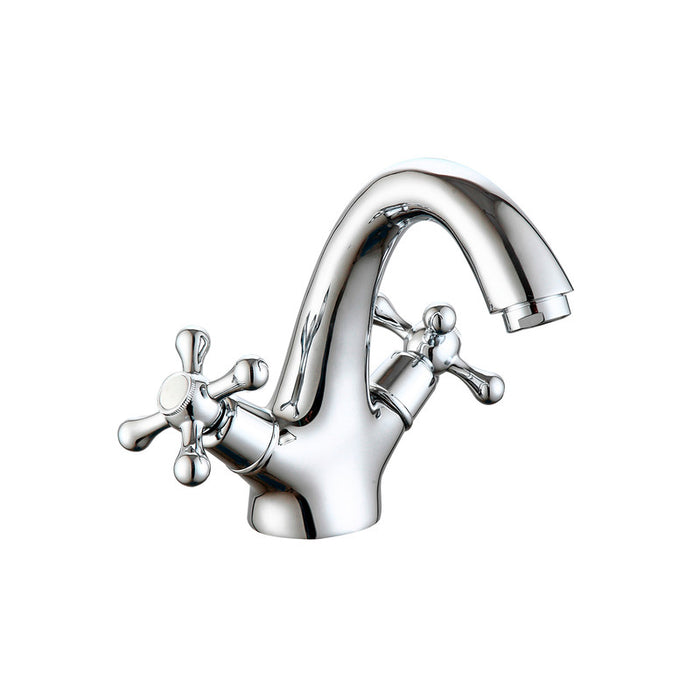 UNIVERSAL DE GRIFERÍA GS10054 CLÁSICA Grifo Bimando Lavabo Cromo