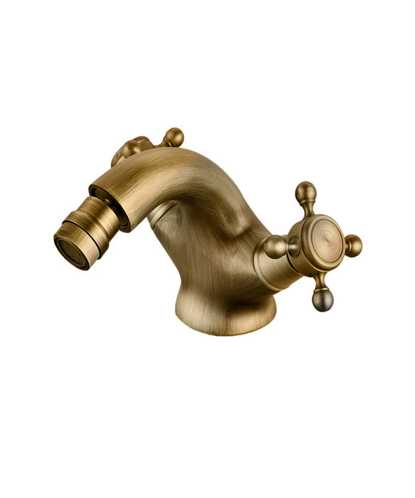 UNIVERSAL DE GRIFERÍA GS10057 CLÁSICA Grifo Bimando Bidet Latón Envejecido Antique