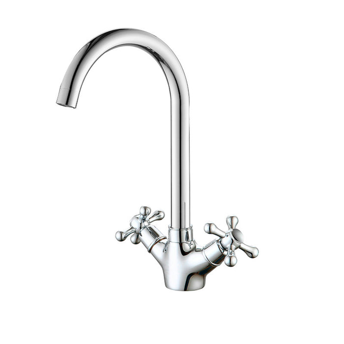 UNIVERSAL DE GRIFERÍA GS10062 CLÁSICA Grifo Bimando Fregadero Cromo