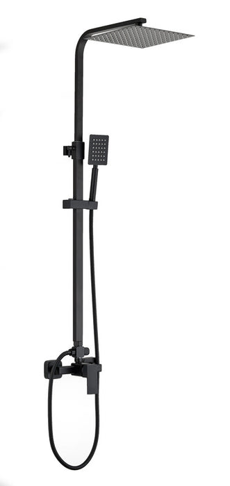UNIVERSAL DE GRIFERÍA SD31038 MAZA Set de Ducha Monomando Negro
