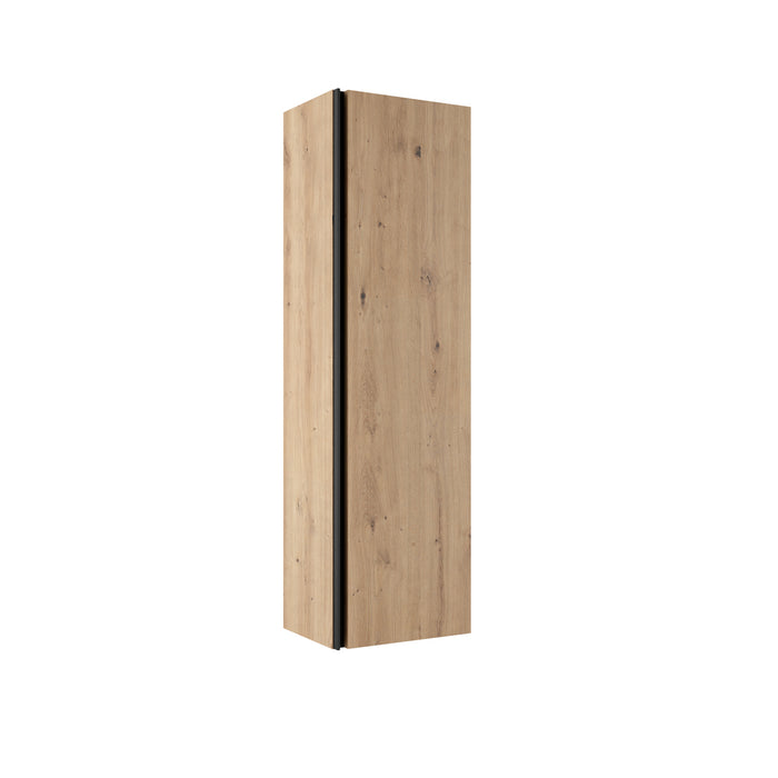 VISOBATH 76650 GRANADA Columna Suspendida 1 Puerta Reversible Color Roble Costa Tirador Negro
