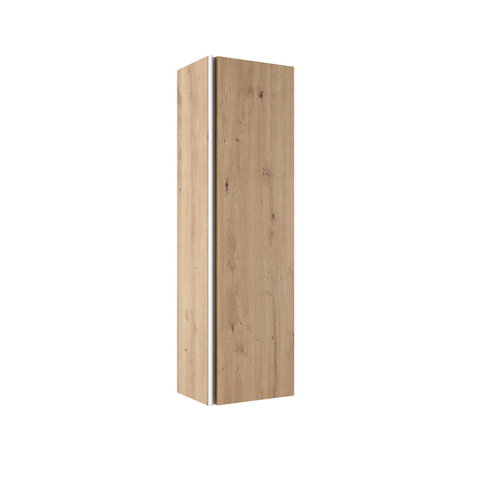 VISOBATH 76651 GRANADA Columna Suspendida 1 Puerta Reversible Color Roble Costa Tirador Blanco